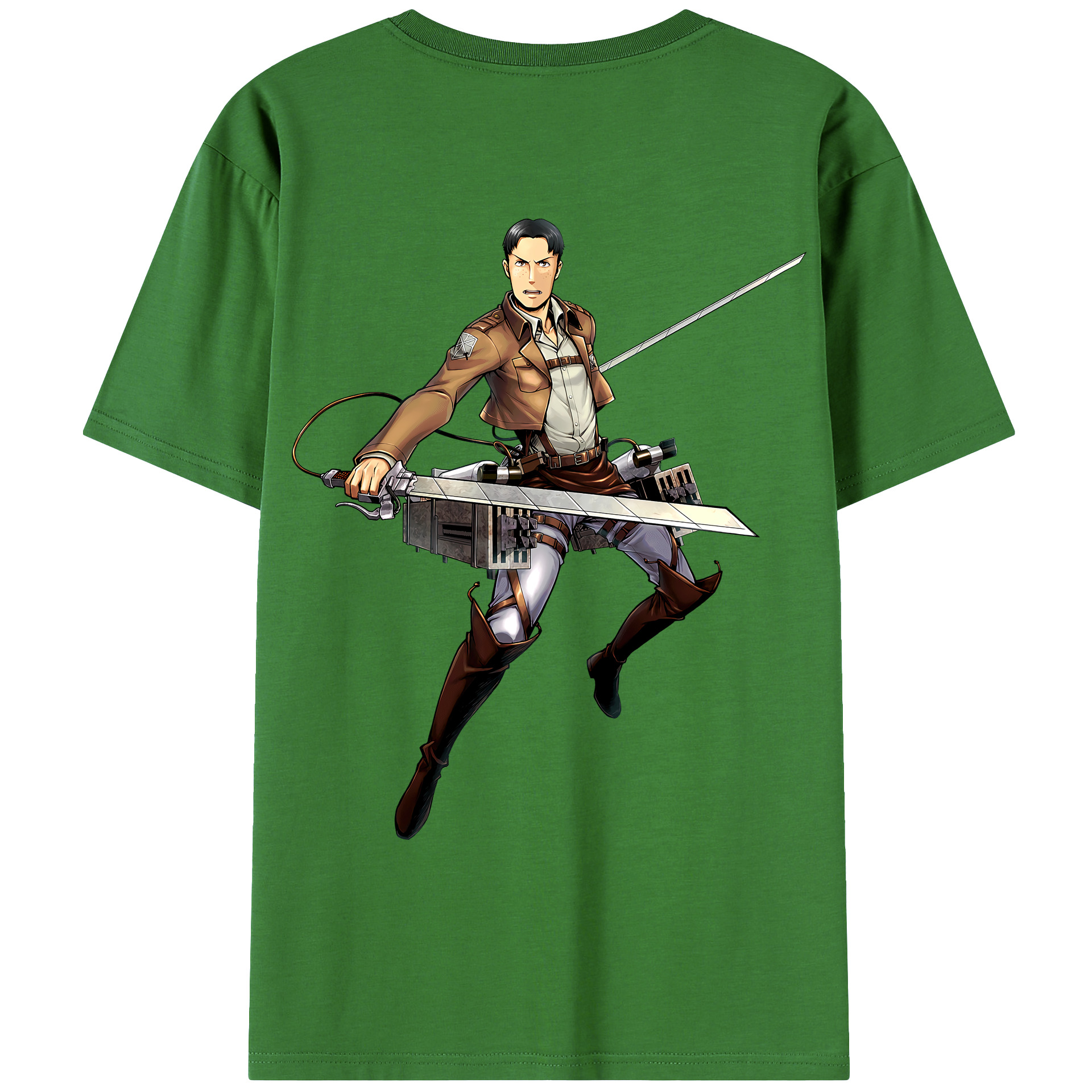 （画像用） 進撃の巨人 Attack on Titan レディース半袖Tシャツ(バックプリント)